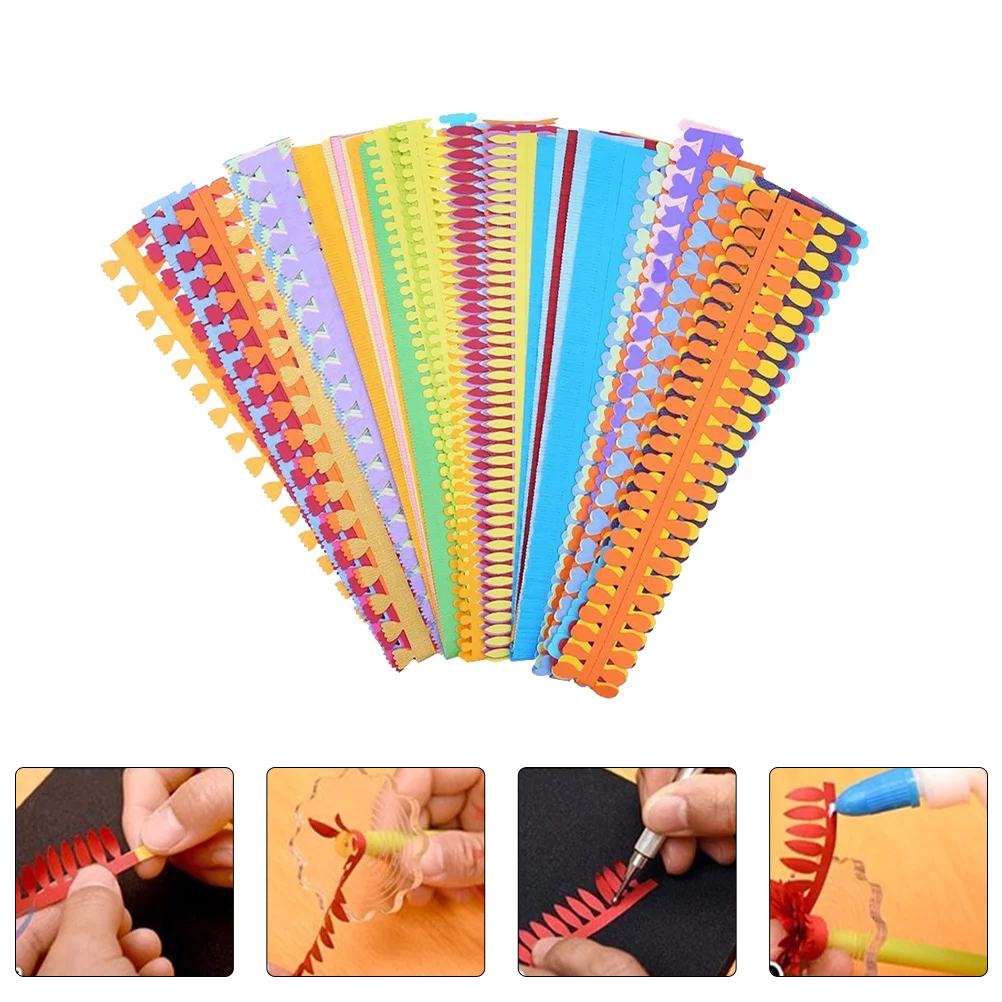 

60Pcs Paper Quilling DIY Art Strips Colorful Quilling Paper for Crafts