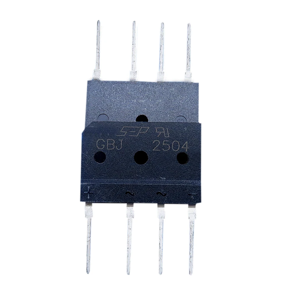 

PCB GBJ2504 Single-Phase Glass Passivated Bridge Rectifier 25A 400V