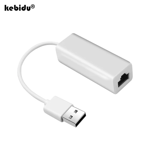 Super Speed USB 2.0 to RJ45 USB2.0 to Ethernet Network LAN Adapter Card 10Mbps Adapter for windows7 PC Laptop LAN adapter