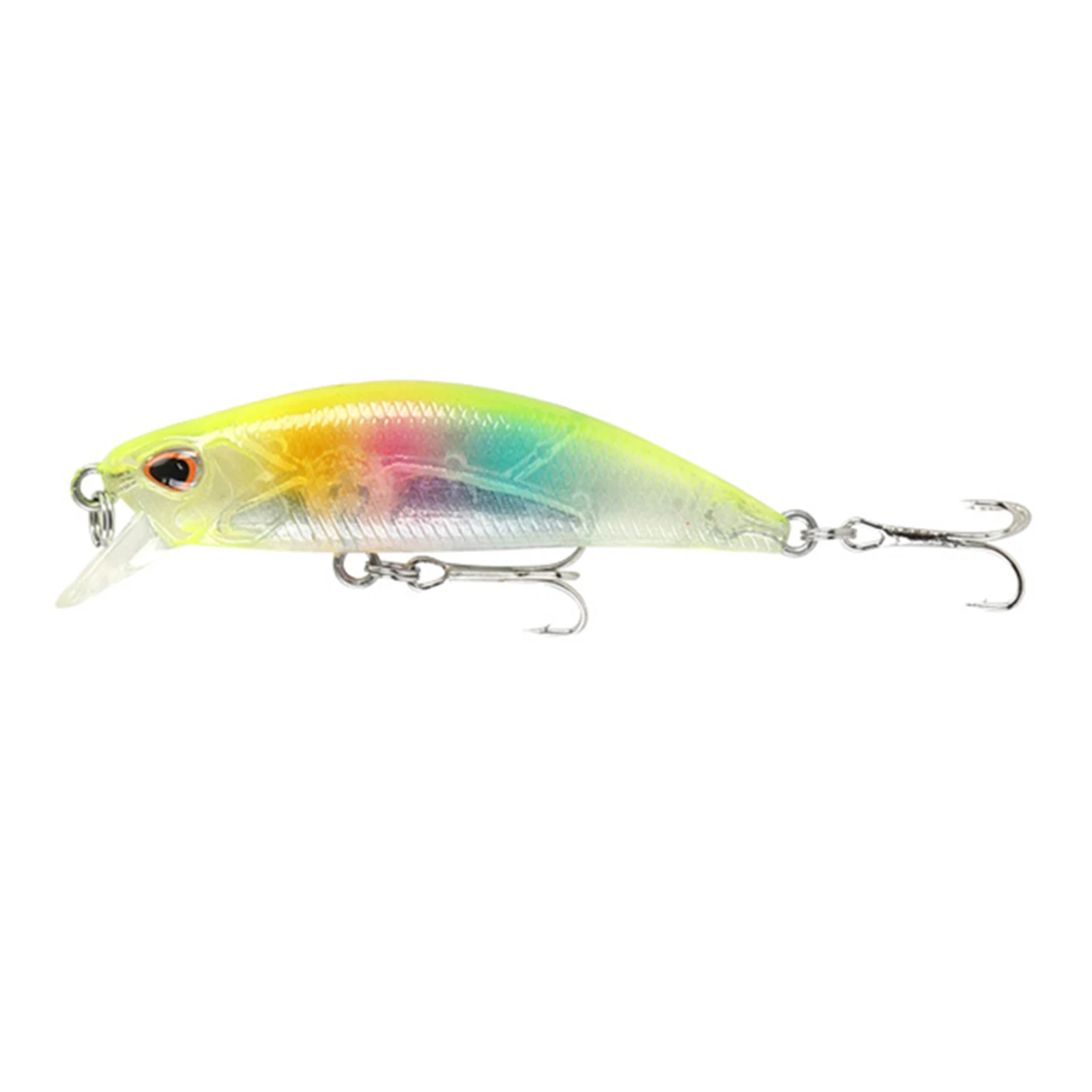 

Fishing Lure 5g/5.5cm Minnow Fishing Lure Lasers Hard Artificial Bait With 3D Eyes Fishing Tool