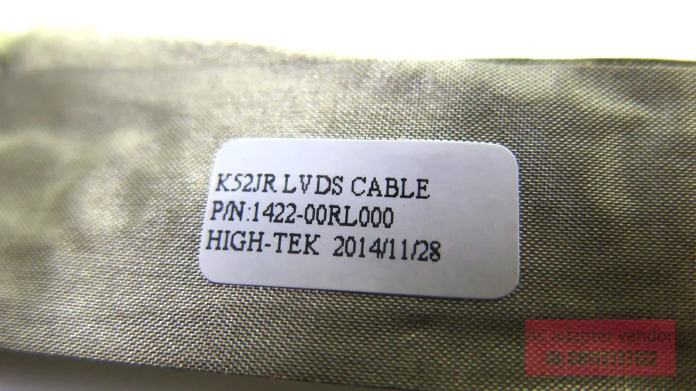 NEW FOR ASUS K52 A52F K52N K52JR A52J A52N X52F X52 LCD laptop screen line cable