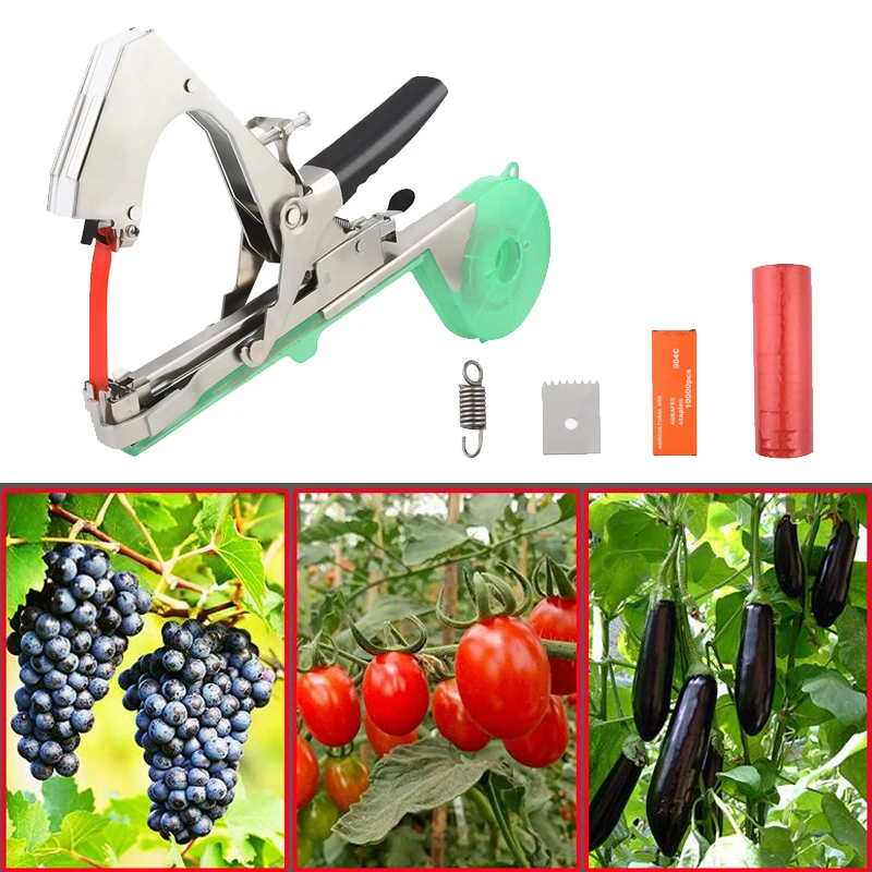 Подвязка ветвей садовый инструмент с ножницами для обрезки ленточная упаковка