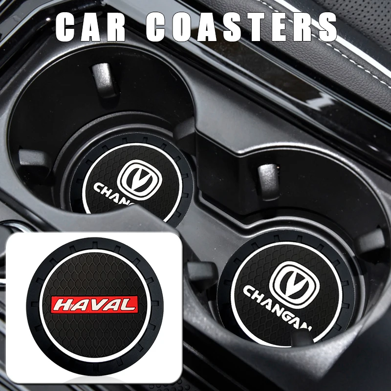 2 шт. автомобильных подстаканников из силикона с антипригарным покрытием для Nissan Tiida Qashqai J11 J10 Juke Versa Kicks March Terrano 2 Skyline Accessories on.