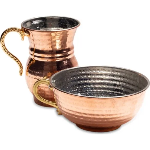 

Handygoo Red Copper Cup and Mug Set