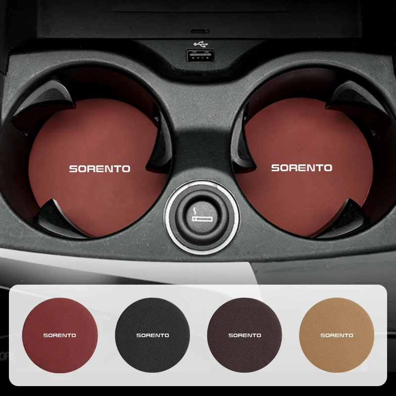 2 шт. антискользящие подстаканники для KIA Sorento Stinger Soul Spectra Niro Cadenza Sephia Carens K5 Optima Cerato