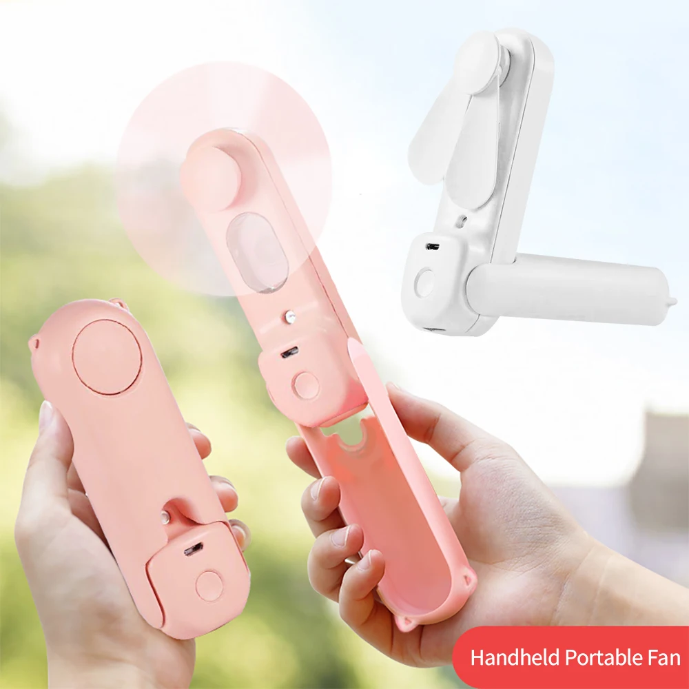 

Мини-вентилятор портативный с зарядкой от USB, бесшумный