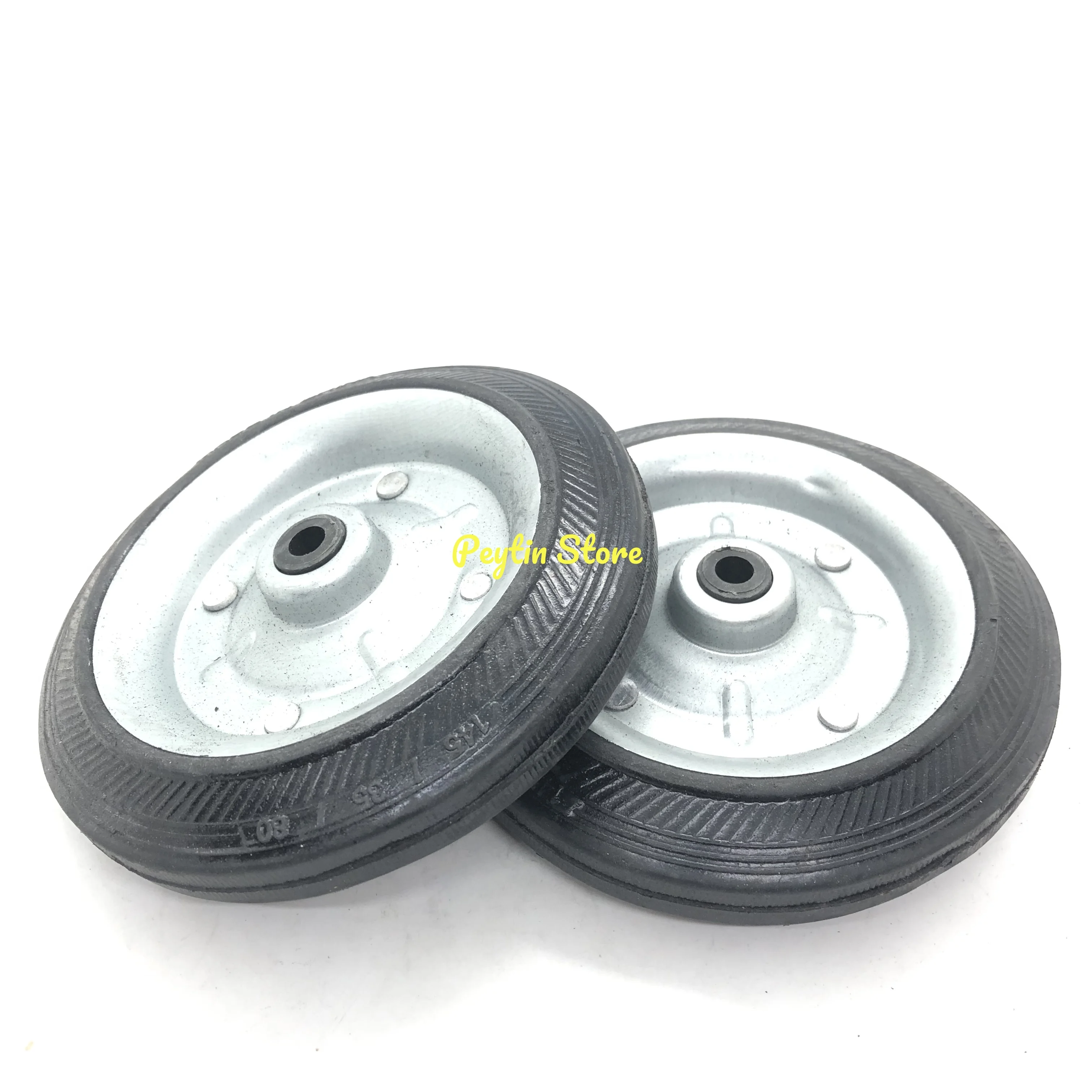 2) Диаметр 140 мм x диаметр отверстия 8 Корзина для покупок Маленький прицеп