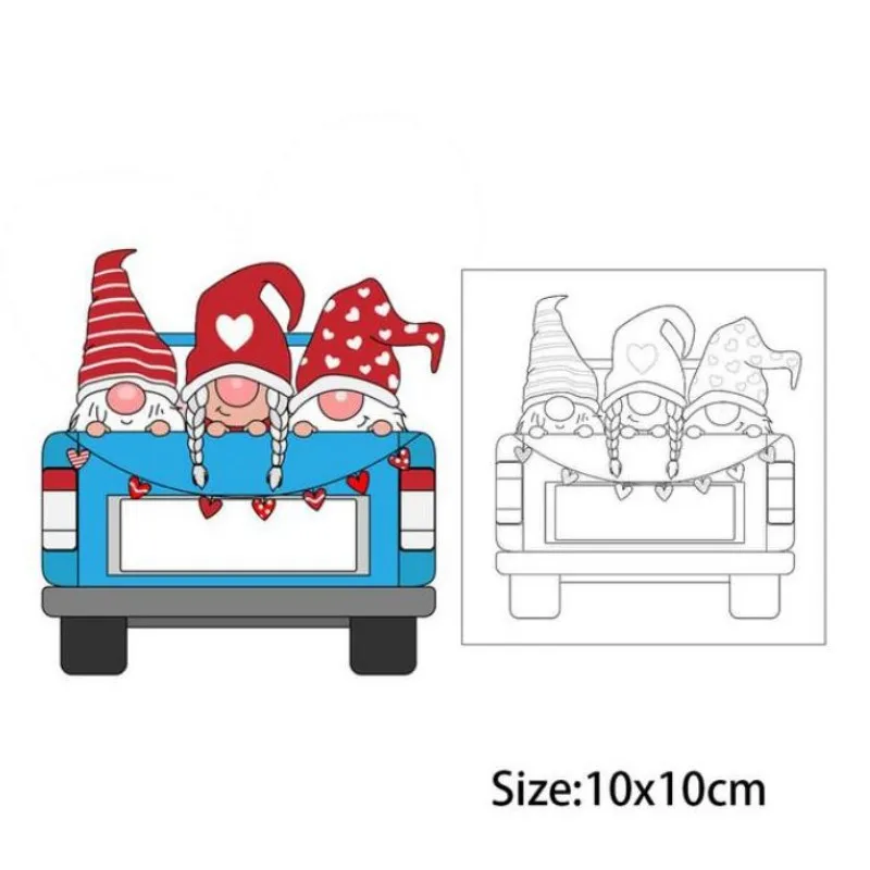 

Metal Cutting Dies 2023 New Hot Sale Christmas Stencils For DIY Scrapbooking Decorative Embossing Handcraft Die Cutting Template