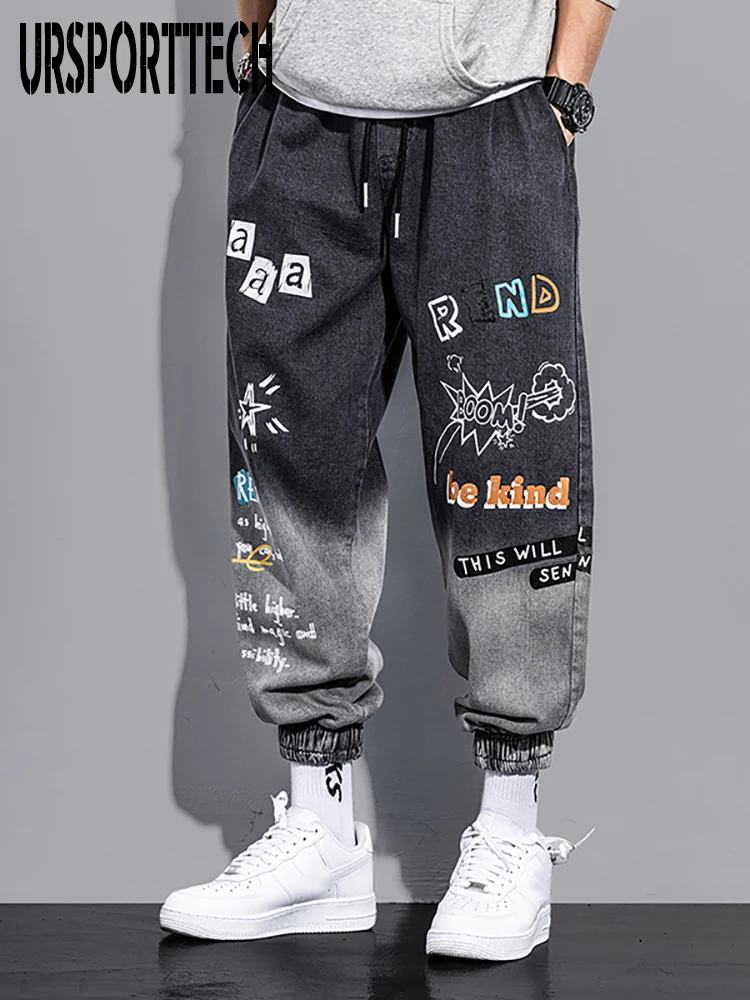 Брюки-карго мужские повседневные брюки Jogger хип-хоп Techwear уличная одежда джинсы с