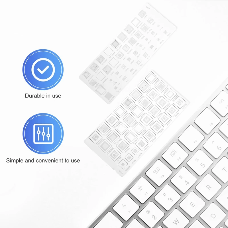 4 шт. Универсальный трафарет BGA для MTK MSM Samsung Huawei Xiaomi Ipad CPU RAM PM Power IC Reball Pin шаблон