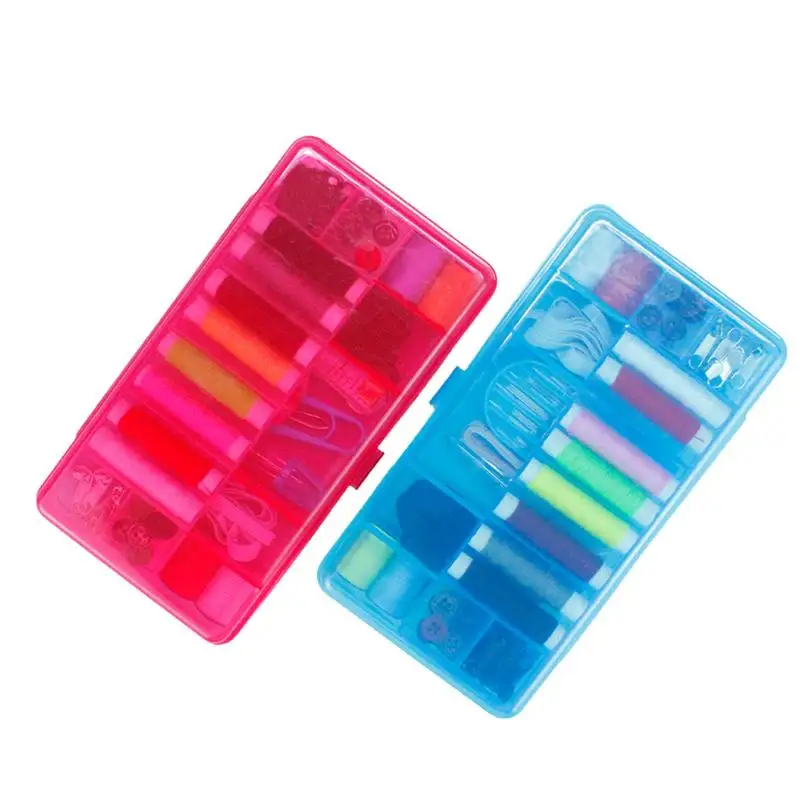 

Household Needle Thread Sewing Tool Portable Needle And Thread Boxes Sewing Threads Box Bobbin Storage Case DIY Sewing Accessory