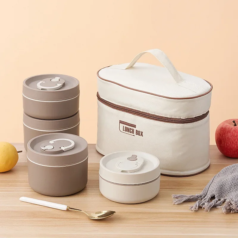 Водонепроницаемые сумки для ланча изолированная коробка супа и чашки