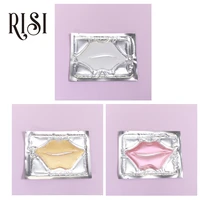 risi 10pcs crystal collagen lip mask patches beauty lip plumper moisturing nourishing anti wrinkle lip enhancement lips mask