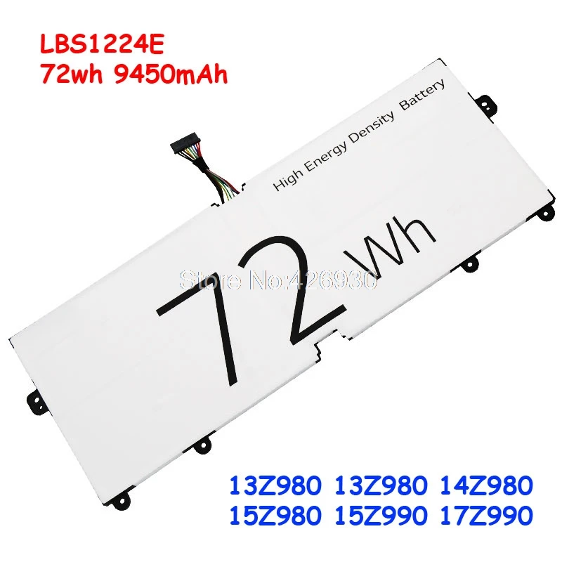 Батарея для Google pixelbook 13Z980 14Z980 15Z980 15Z990 17Z990 LBS1224E 72wh 9450 мА-ч