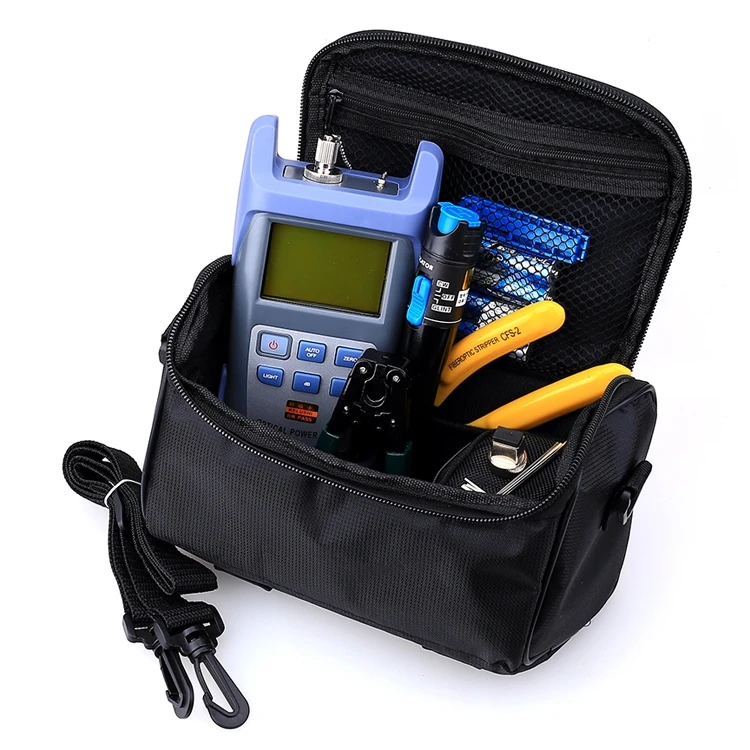 

FTTH fiber optic cable tools fiber tool kit optical fiber cleaver VFL Termination toolkit optic power meter