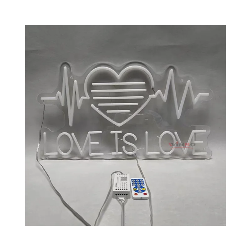 (На заказ) Winbo Прямая поставка неоновые огни любовь это буквы знак на заказ