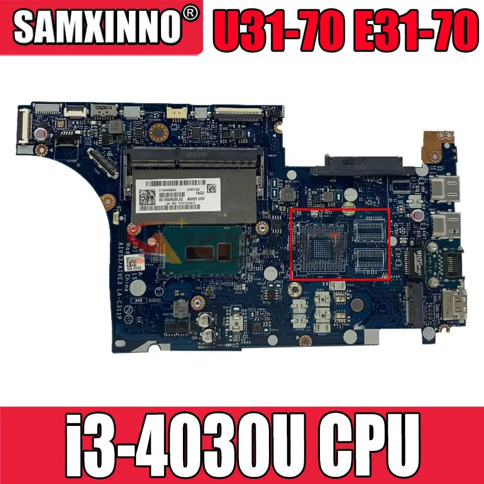 

Для Lenovo U31-70 ноутбук со стандартным интерфейсом AIVS3 AIVZ3