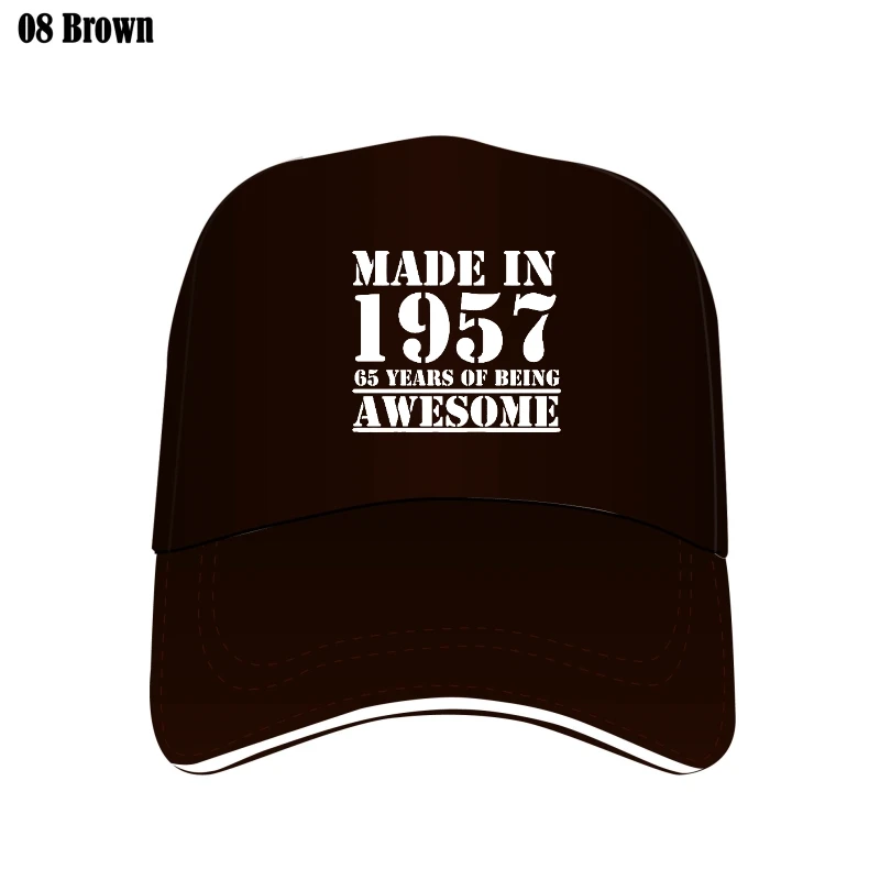

Vintage 1957 55 Years Old Custom Hat Men Cotton Mesh Bill Hats Bill Hats Camiseta Baseball Cap Funny New Birthday Gift