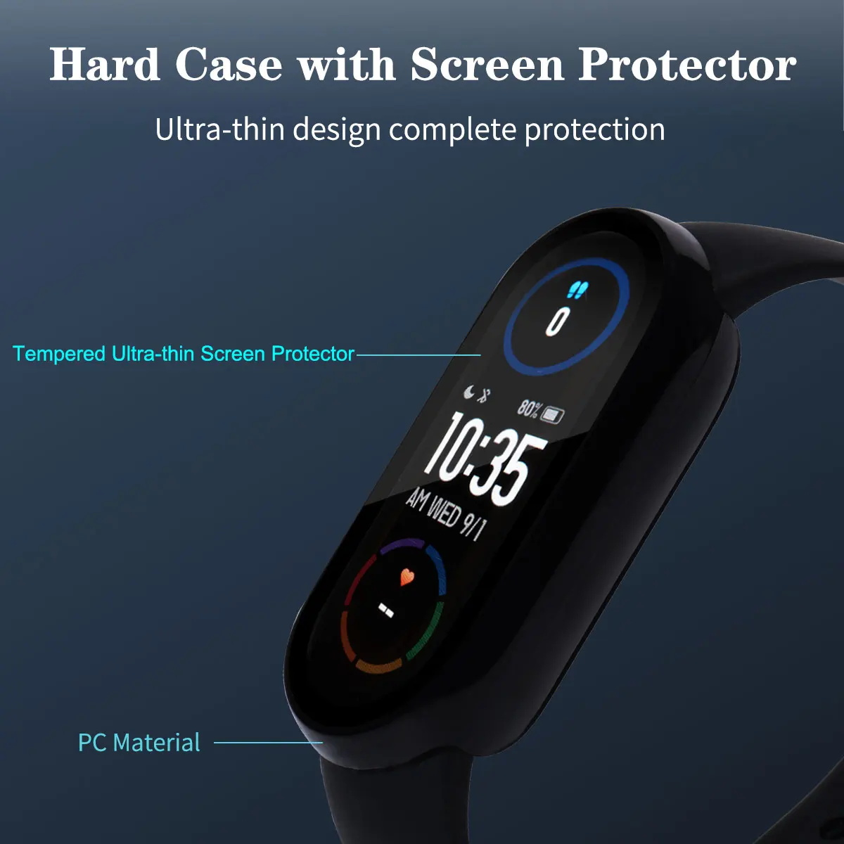 Пленка из закаленного стекла для Xiaomi Mi Band 7 5 6 4 NFC защитный чехол экрана band Miband Smart