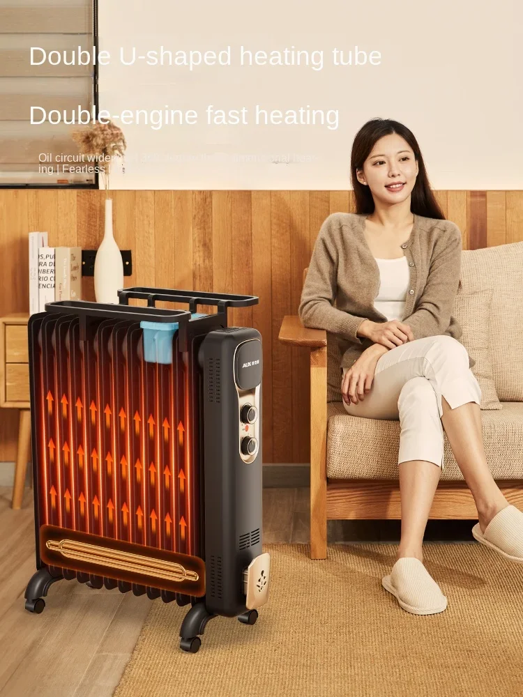 220V AUX Oil Tine Warmer Household Energy saving Electric Radiator Heating Tincture