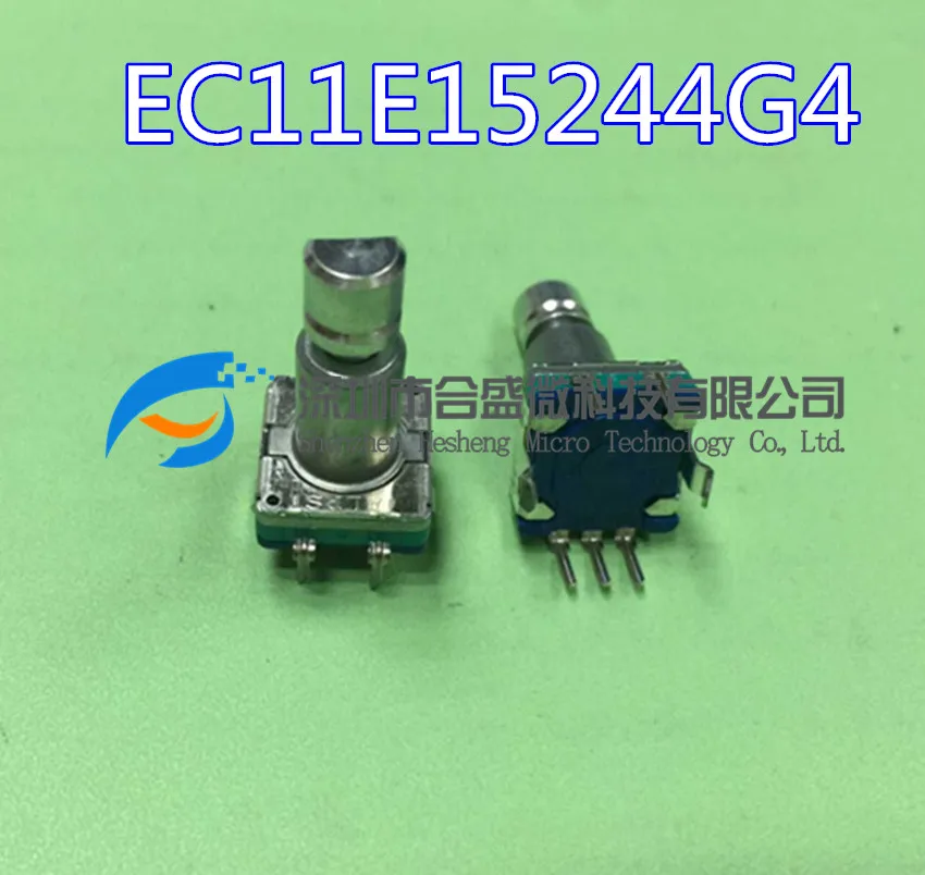 

1PCS Encoder EC11E15244G4 Positioning Number 30 Pulse Number 15 With Switch