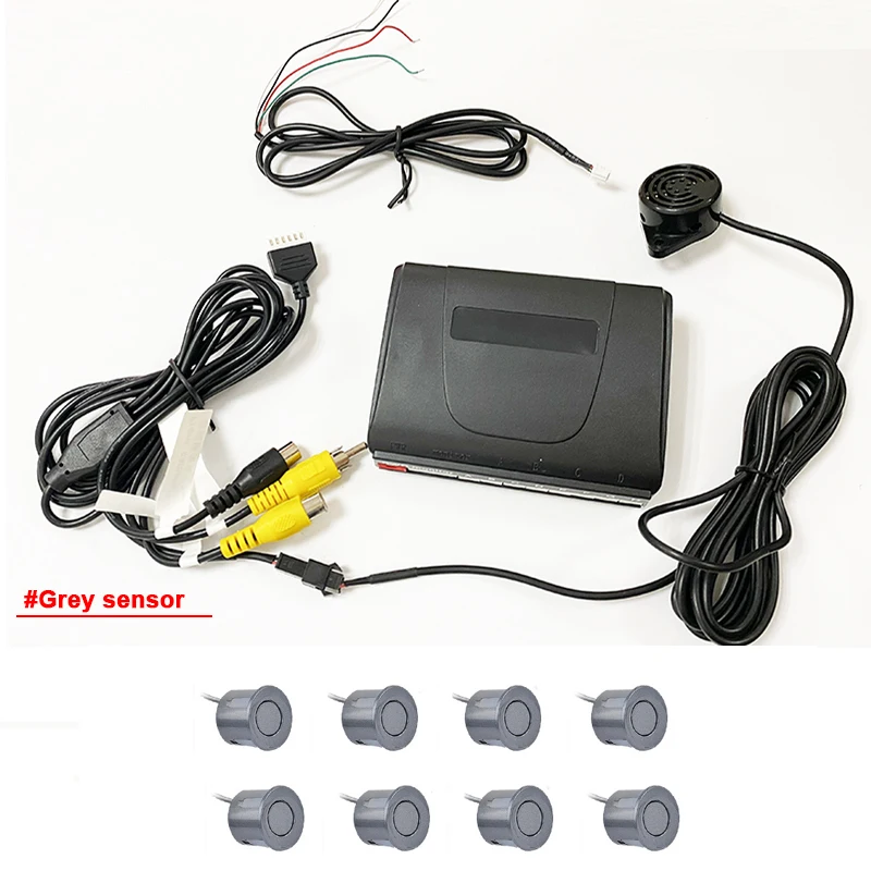 Датчики парковки автомобиля, комплект системы автоматического детектора, автоматическое обратное резервное звуковое оповещение BEBE, звуковой индикатор сигнализации, зонд 12 В