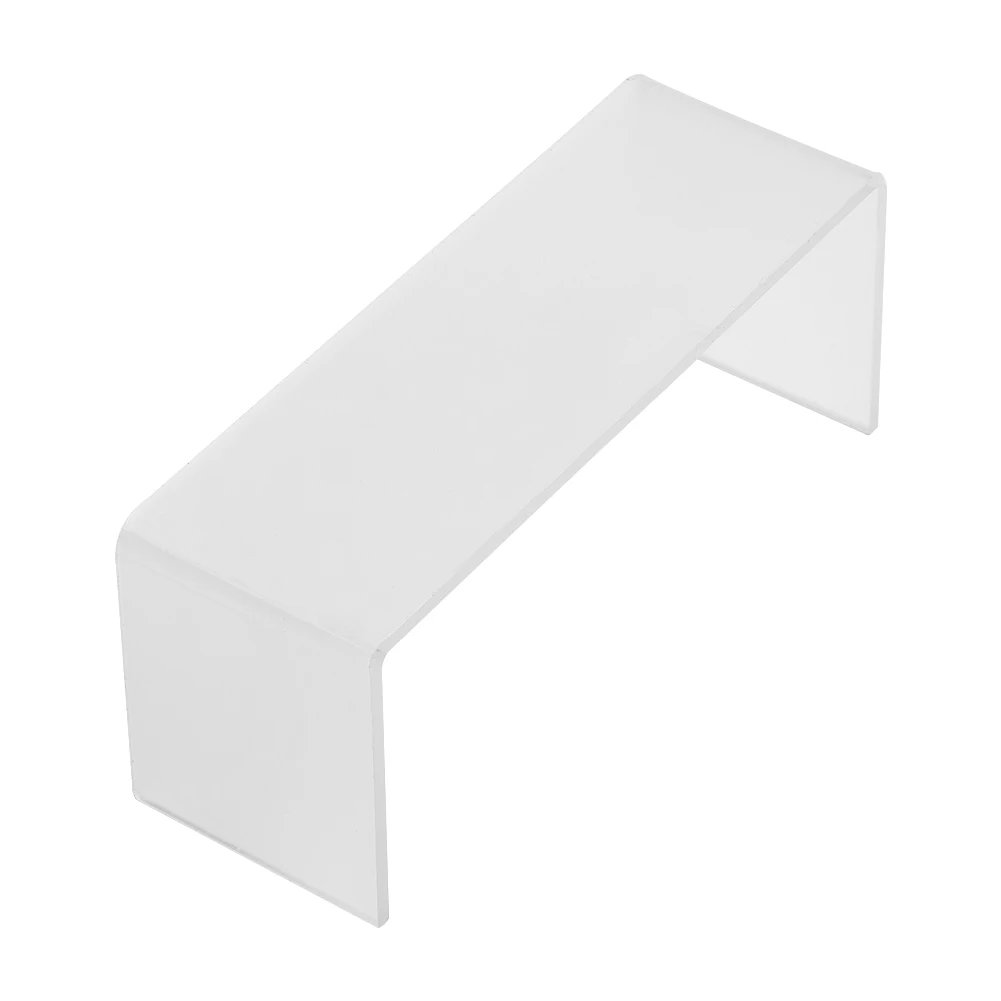 

3Pcs/set 3mm Acrylic Display Stand Clear Display Riser Rack For Cupcake Perfume Doll Decor And Organizer Riser Shelf