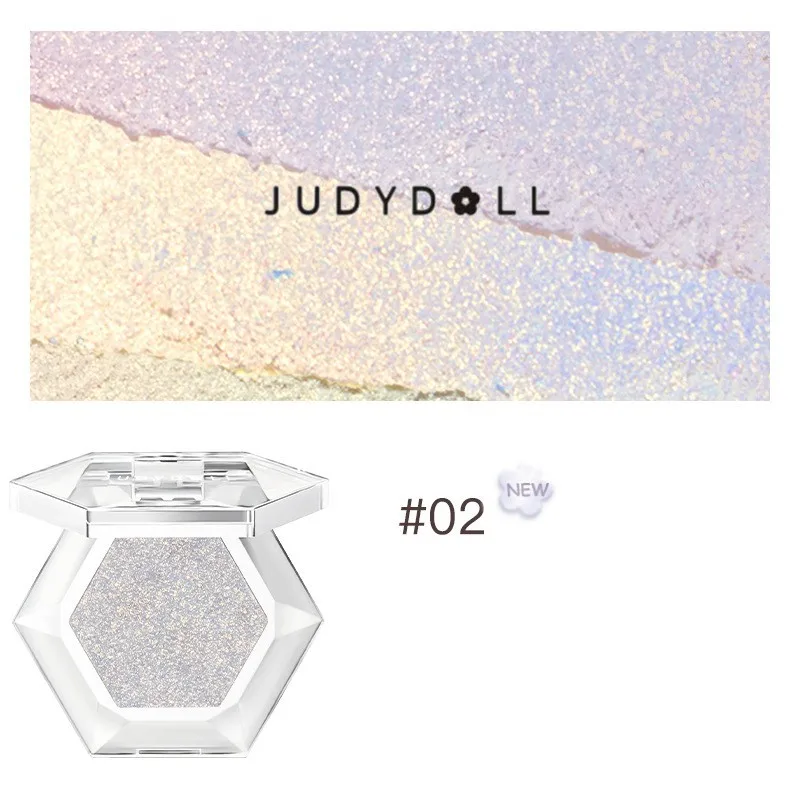 

Judydoll Monochrome Matte High Gloss Chameleon Diamond Glitter Powder Body Fine Glitter Eye Shadow Plate To Decorate The Face
