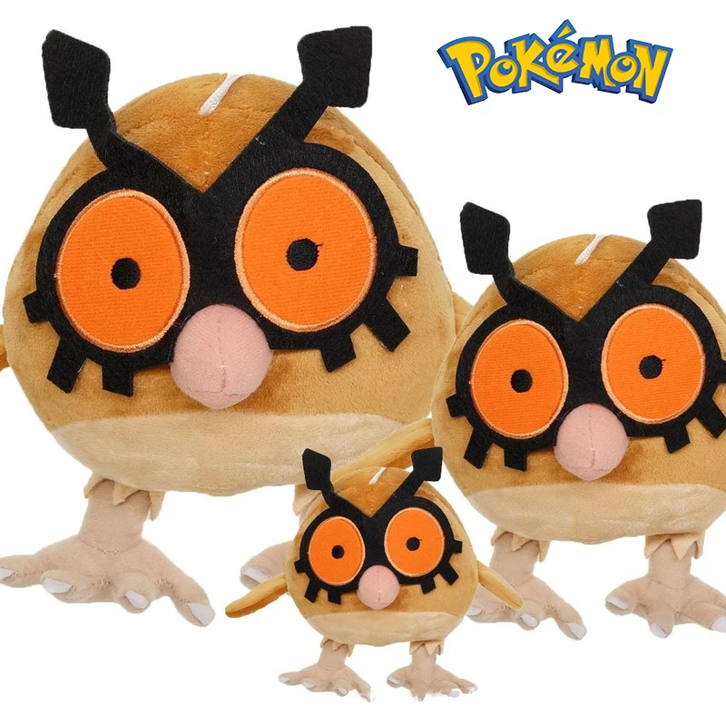 

15/30/40 см TAKARA TOMY Аниме Pokemon Hoothoot Мягкие плюшевые игрушки сова Покемон Hoothoot Плюшевые аксессуары праздничный подарок для ребенка