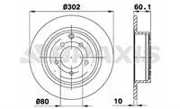 

AE0549 rear brake disc mirror ASX OUT ER 2