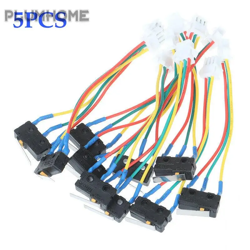 5Pcs Three-Wires Gas Water Heater Switch Micro Switch Kitchen Electrical Parts Micro Switch Spare Replacement Parts