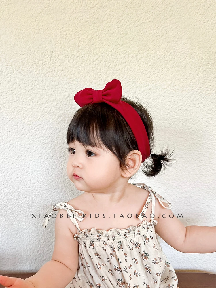 

Детский головной убор с бантом для девочек