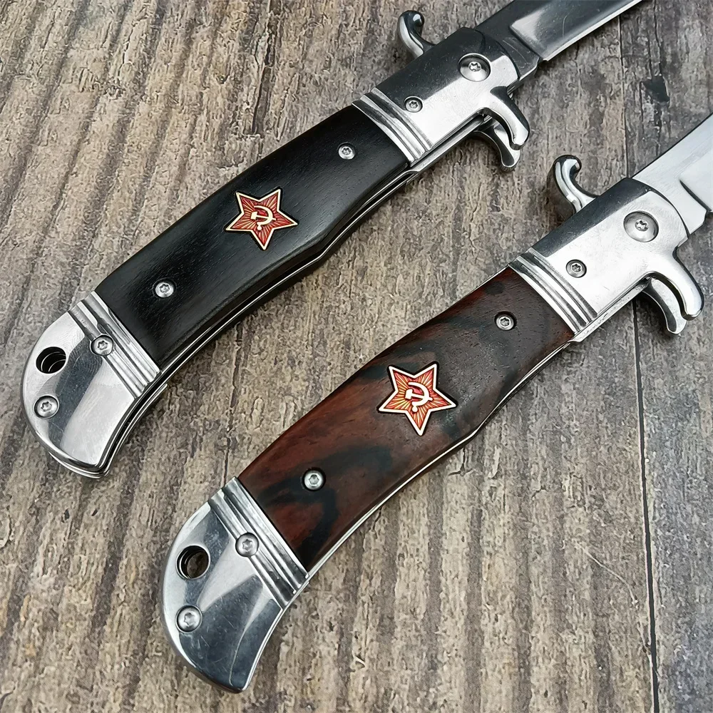 Нож Finka NKVD KGB 440C тактический клинок уличный боевой спасательный карманный