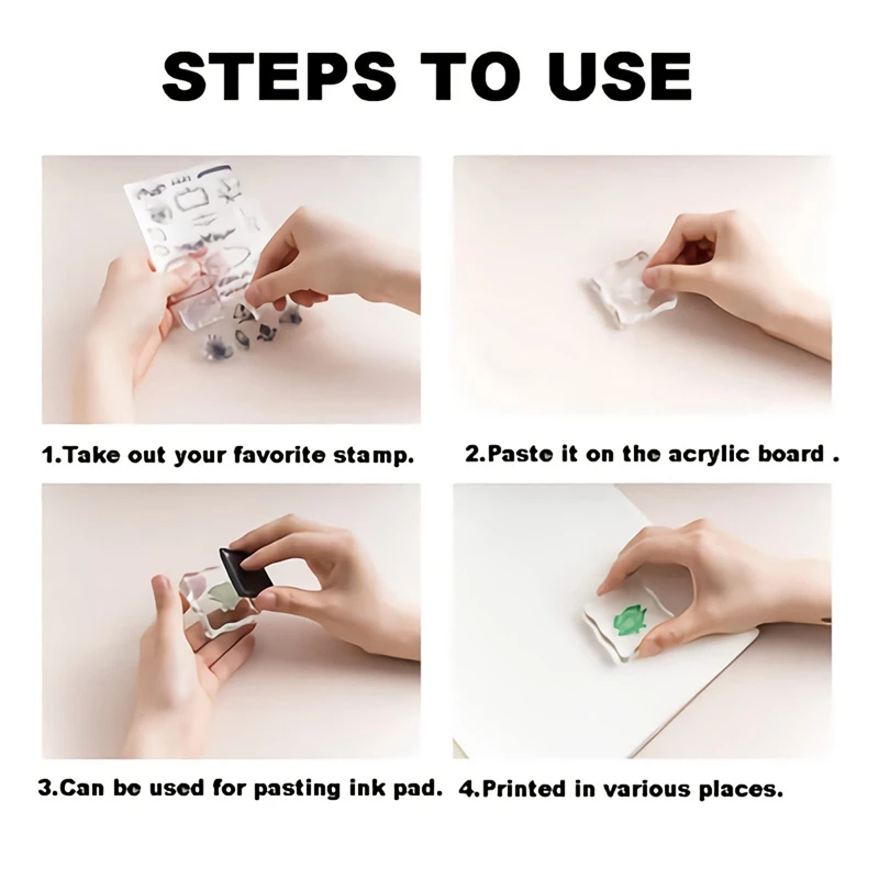 Штамп и штампы для изготовления открыток силиконовые творчества скрапбукинга