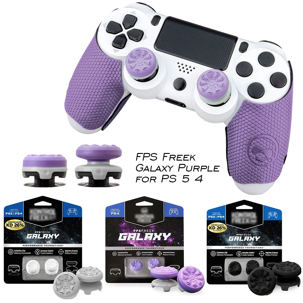 

KontrolFreek FPS Freek Galaxy for Playstation PS5 4 High-Rise Analog Stick Joystick Controller Performance Thumbsticks