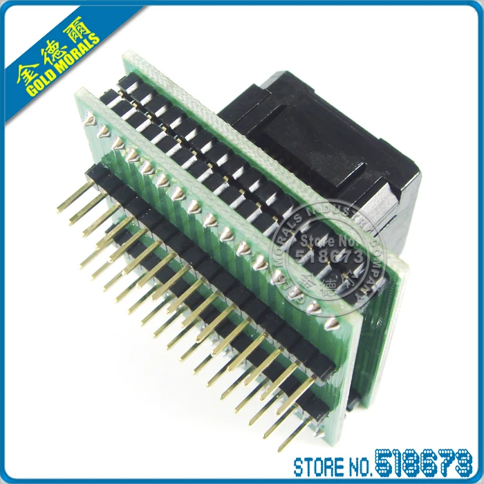 PLCC32 к DIP32 (Bounce) IC тестовый разъем адаптера |