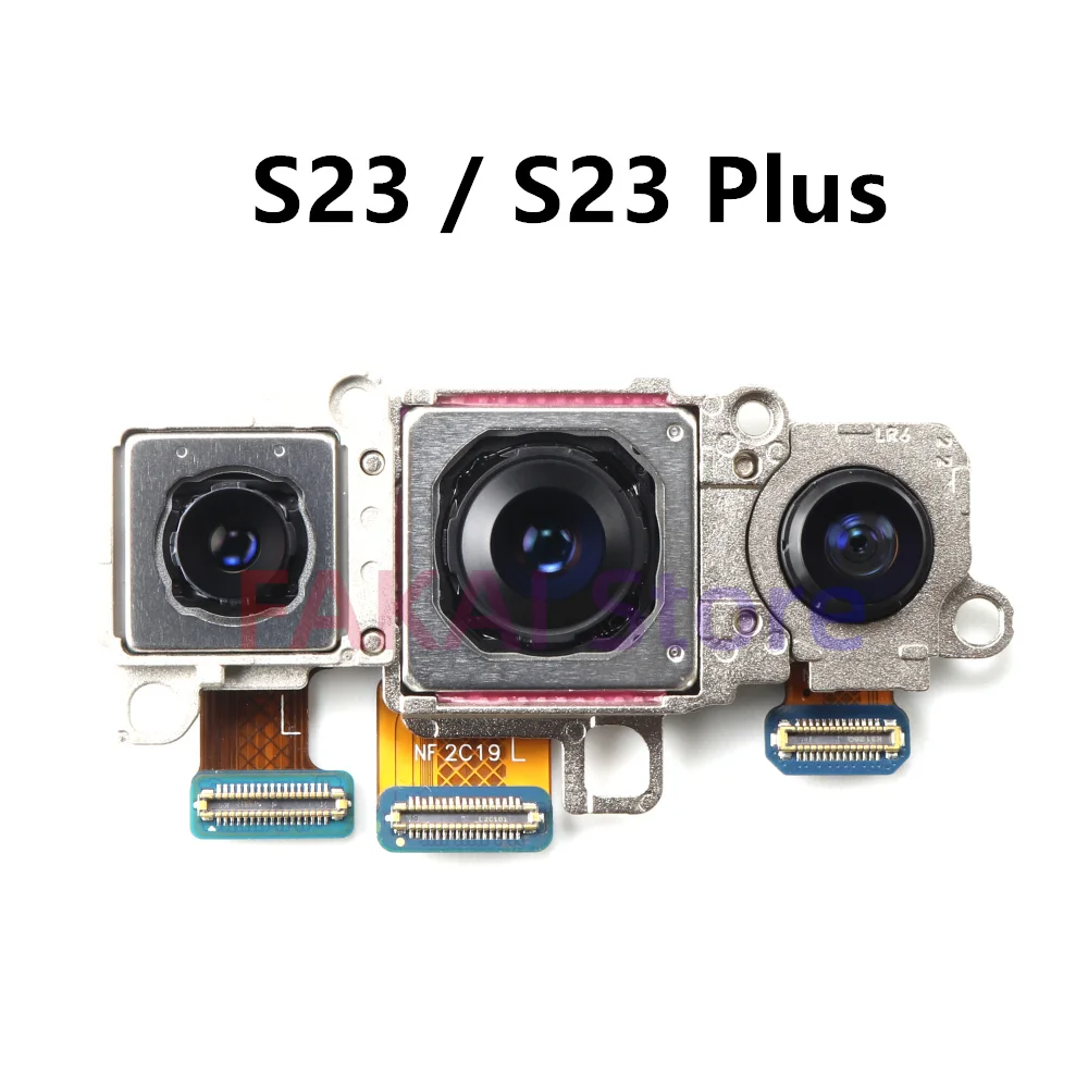 

Original Main Rear Back Camera For Samsung Galaxy S23 Plus S23+ SM-S911B S911 S916 S916U Ultra Wide Camera Flex Cable Module