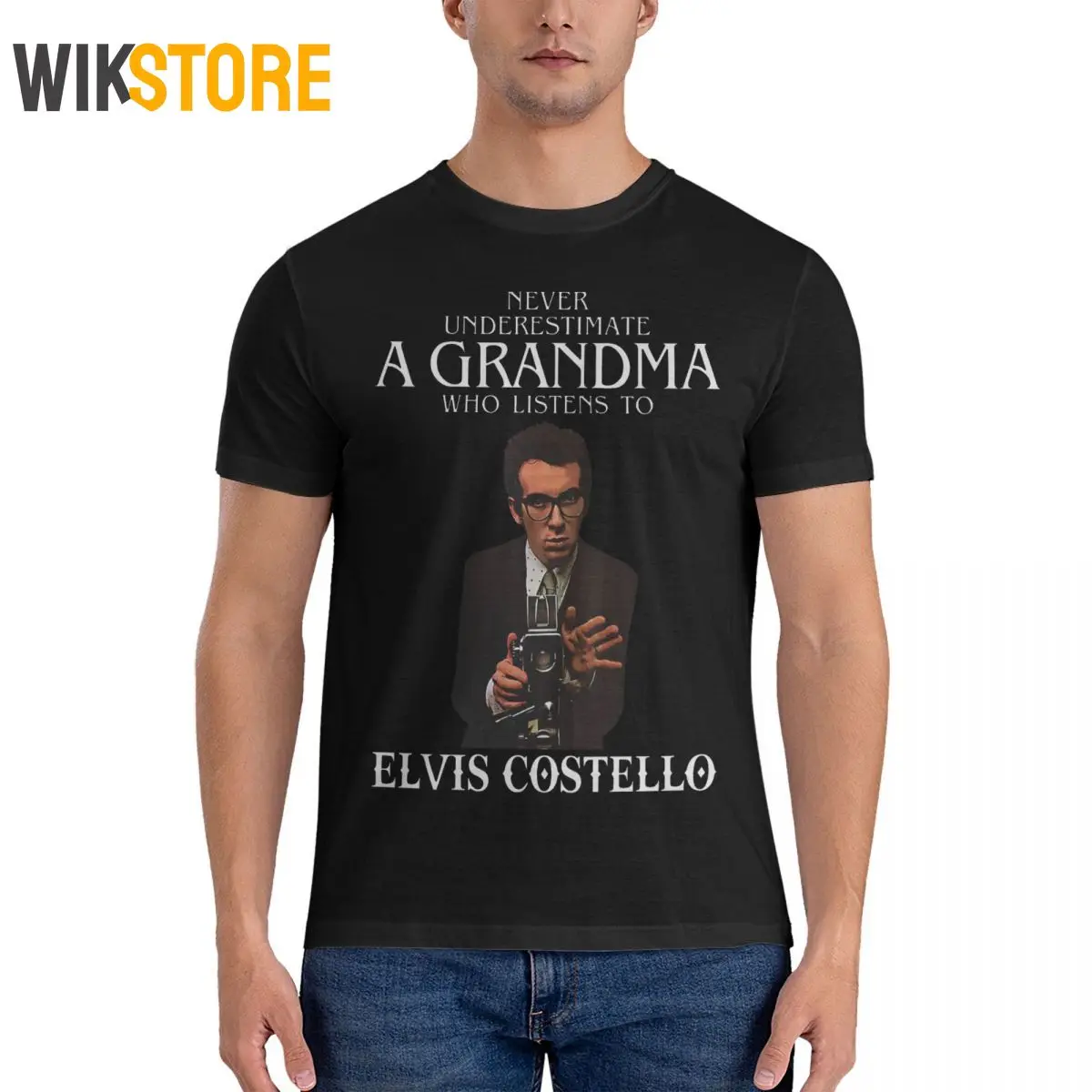 Винтажная футболка с круглым вырезом и коротким рукавом для мужчин женщин