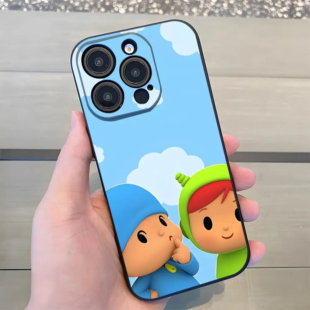Фото Чехол для телефона Pocoyo для IPhone 17 Pro Max 15 Pro 16 14 Plus 12 13 Mini 11 Pro, противоударный мягкий чехол №2