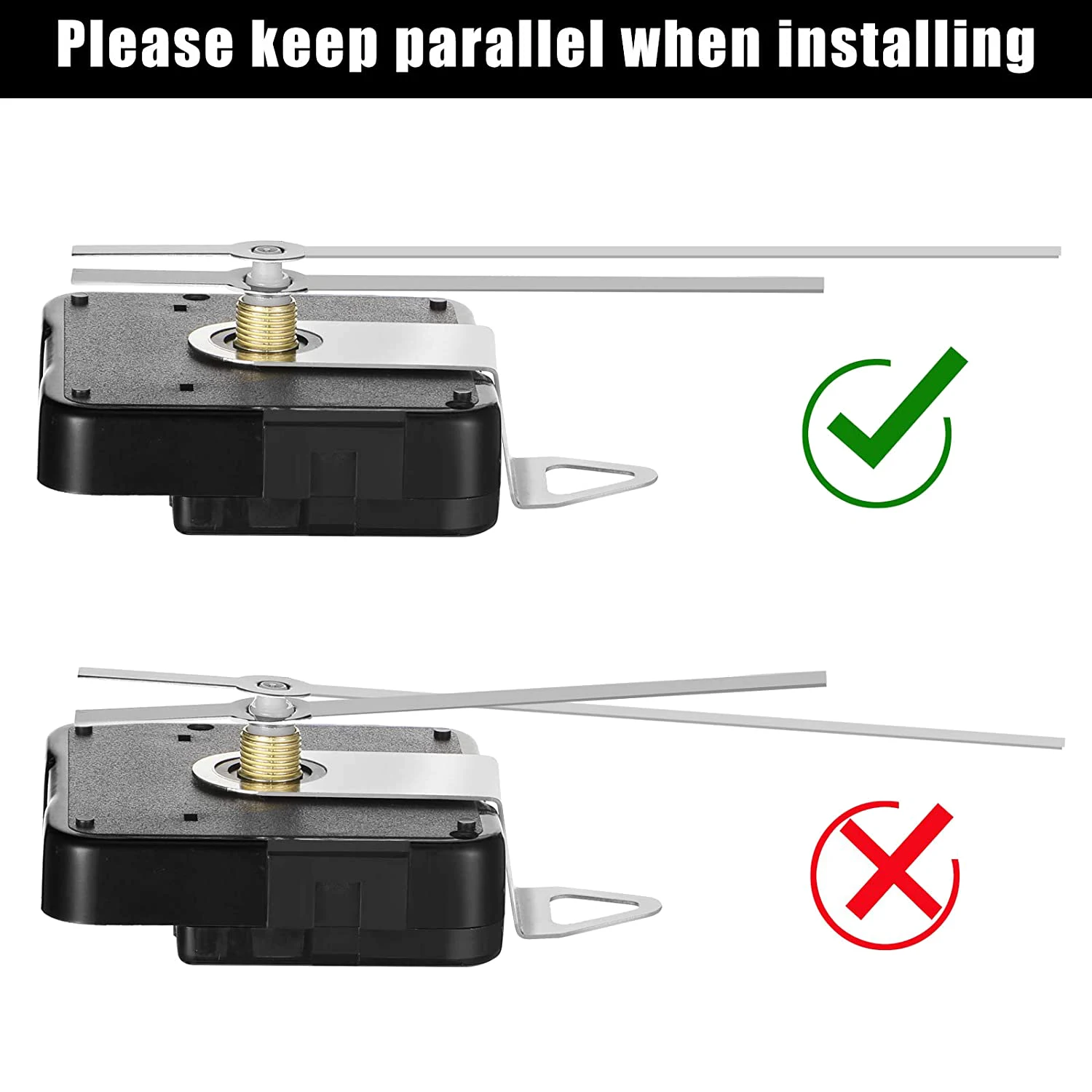 14-дневный механизм движения не тихающие стрелки часов запасные части для ремонта