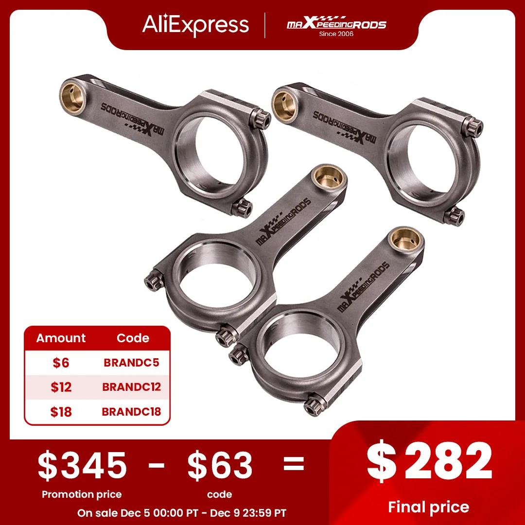 

Кованые шатуны и болты 4x для Opel Calibra A 1990-1997 Coupe 2,0 16V 143mm для Astra F 1991-2001G 1998-2009 Coupe 2,0 16V
