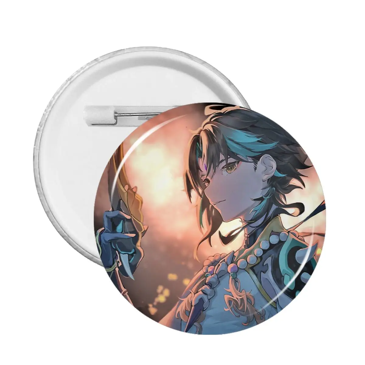

Xiao Pin Badge Genshin Impact Metal Pins For Lovers Badges Brooches For Bag