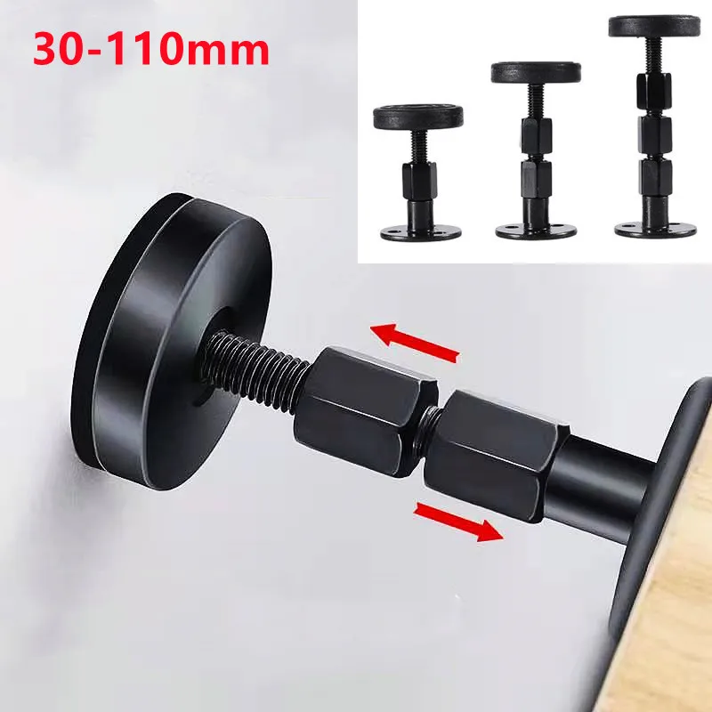 

30-110mm Adjustable Threaded Bed Frame Anti Shake Tool Headboard Stoppers Bedside Anti Shake Furniture Leg Feet Increased Pad