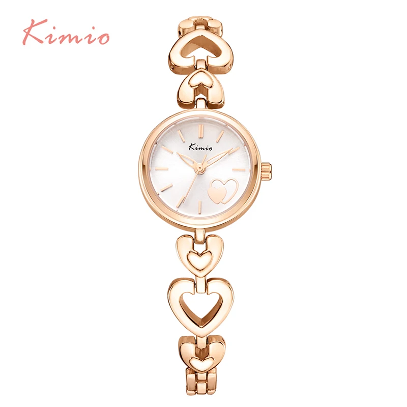 

A1218 Women's Watches Shell Surface Love Heart Bracelet Watch Stainless Steel Quartz Wristwatch Ladies Dress Watch Clock