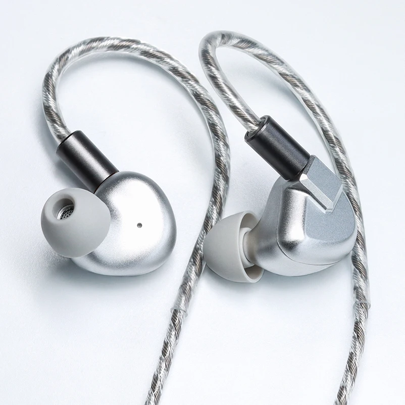 Наушники Shuoer S12 с магнитным драйвером 14 8 мм Hi-Fi IEM посеребренным
