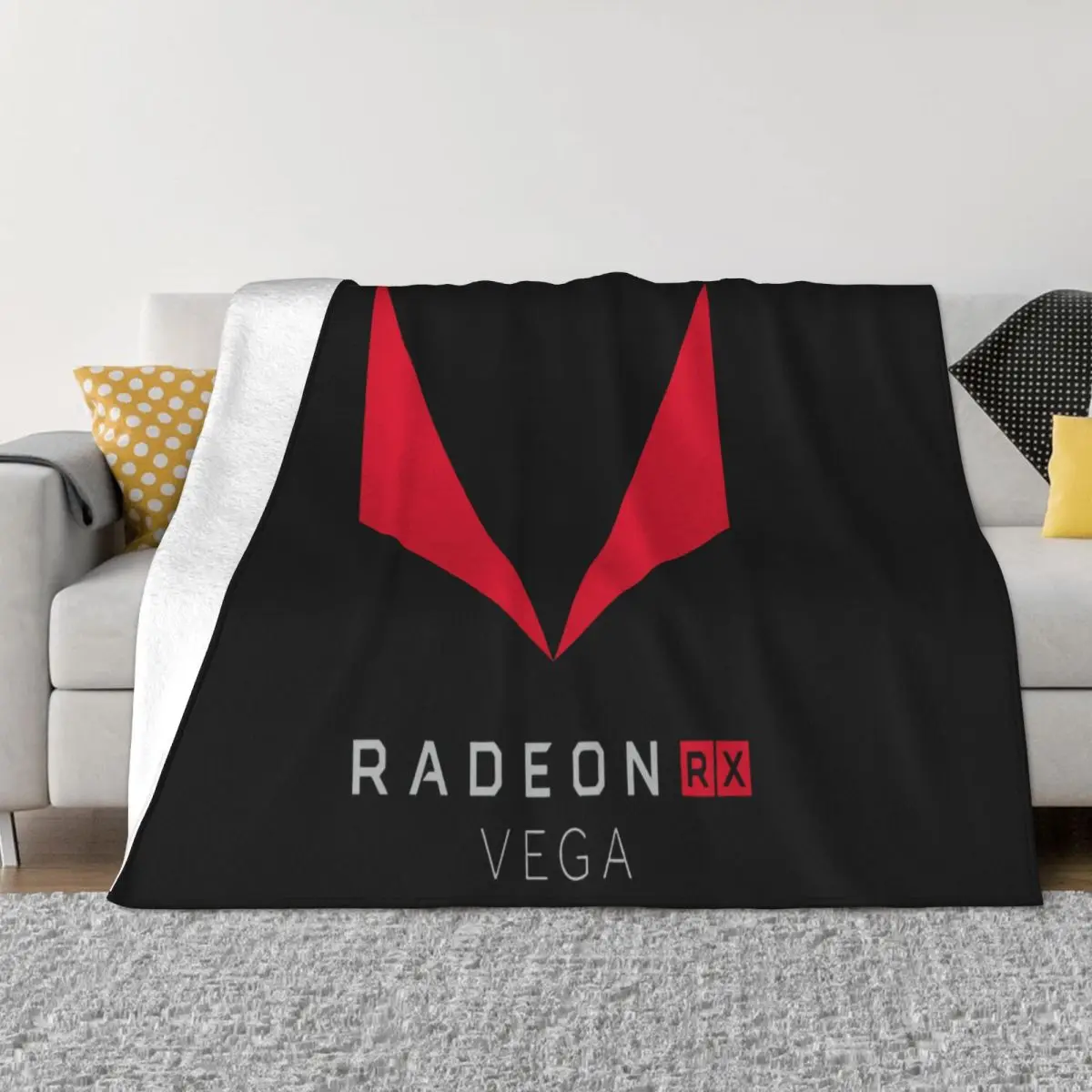 

Игровое одеяло Radeon Rx Vega Amd черное