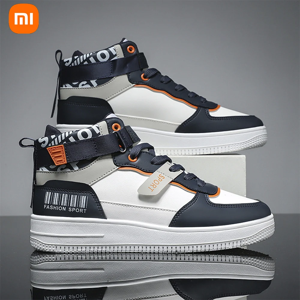 

Мужские летние повседневные кроссовки Xiaomi, новые мужские кроссовки, модная дизайнерская обувь на платформе, уличная теннисная тренировочная обувь для мужчин