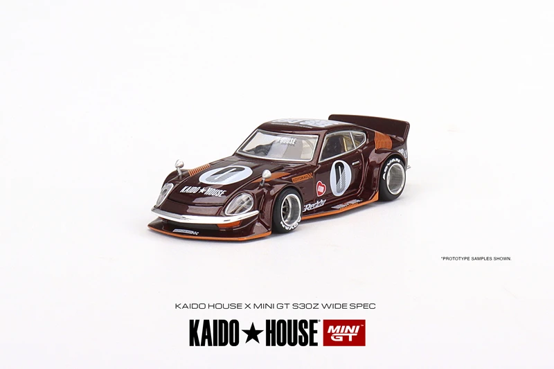 

Kaido House + MINI GT 64 Datsun KAIDO Fairlady Z темно-красный KHMG023