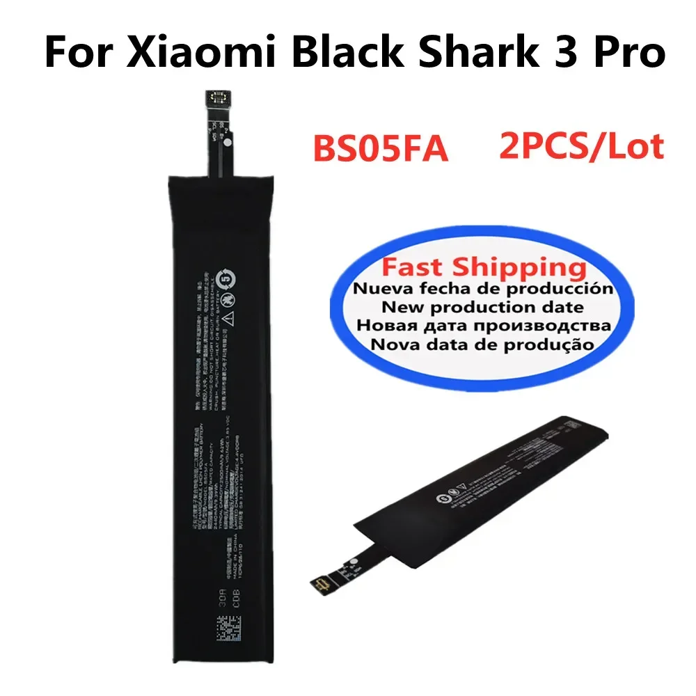 Сменный аккумулятор BS05FA 2500 мАч для Xiaomi Black Shark 3Pro 3 Pro телефона быстрая доставка