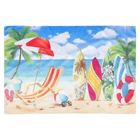 backdrop beach tapestry photo wall hawaiian luau hanging tropical party decor booth decorations theme prop window decorative